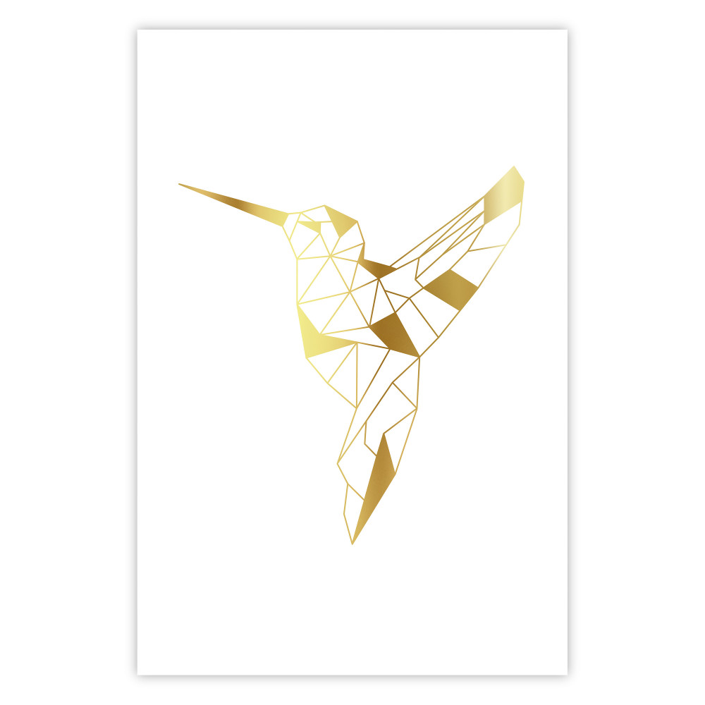 Zgrabny tancerz [Deco Poster - Gold] 