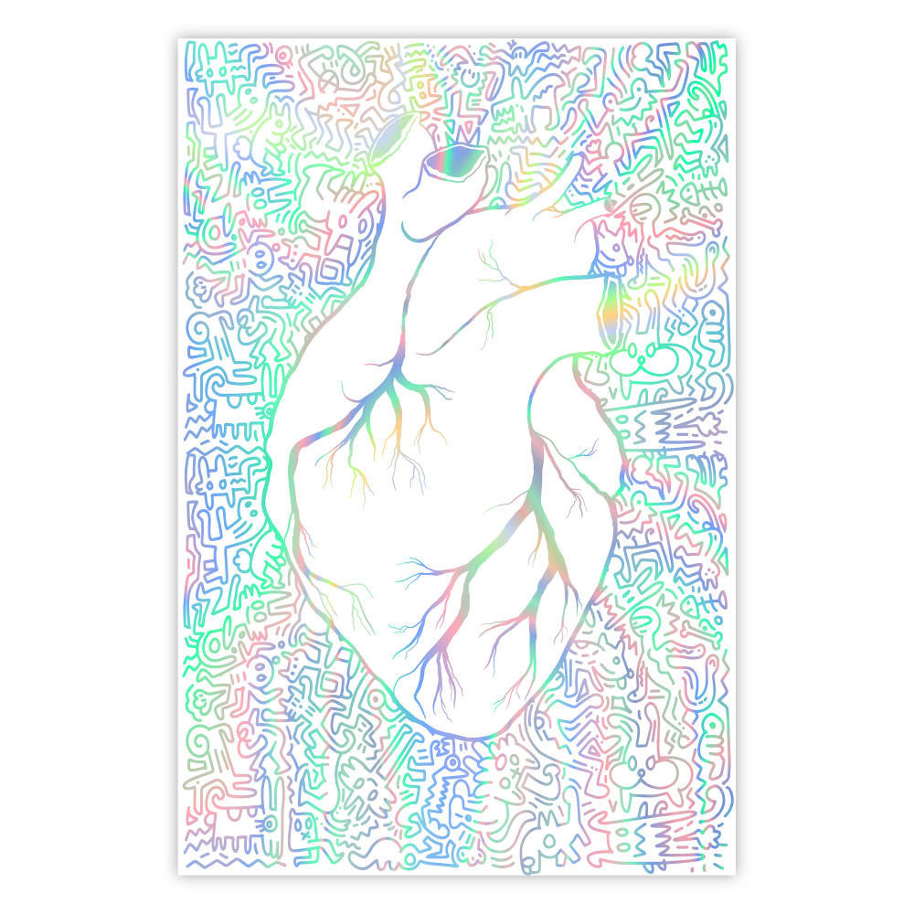 Czyste serce [Deco Poster - Holographic] 