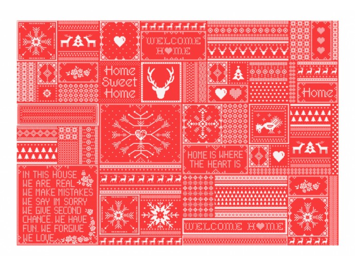 fototapeta święta boże narodzenie renifer sweter