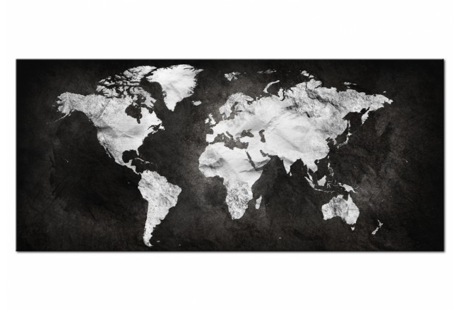 obraz do salonu mapa świata