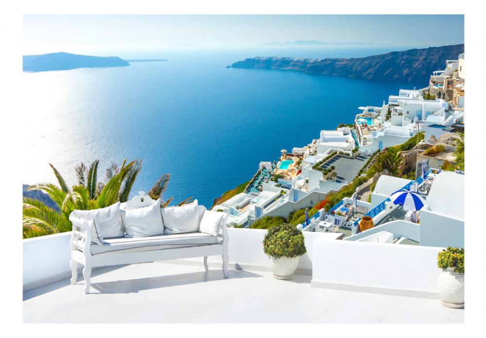 Widok na Santorini 